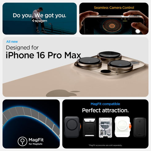 Spigen iPhone 16 Pro MAX Case Ultra Hybrid T MAGFIT